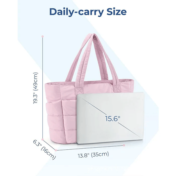 FlexiPuff Bag - Spacious and Modern Handbag