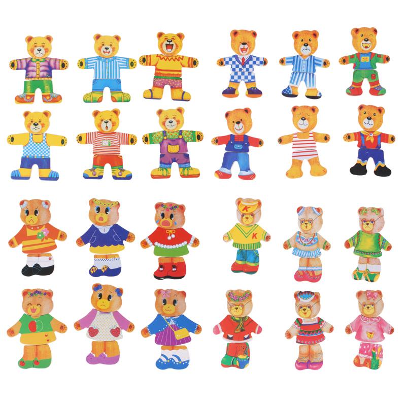 WoodCraft Puzzle - 100 Outfit Creations for Kids