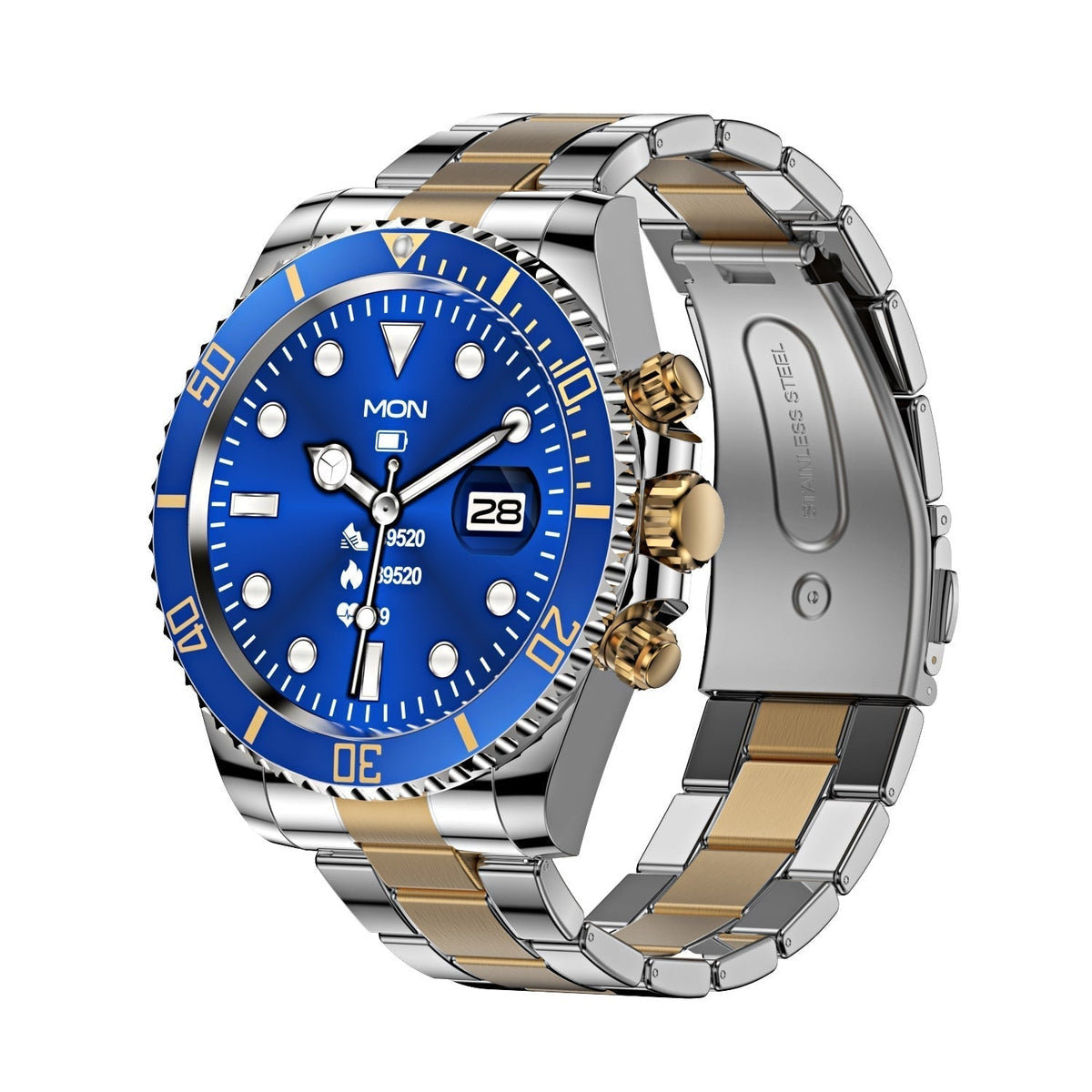 PowerTech Smartwatch - Stylish Health Monitor for an Active Lifestyle