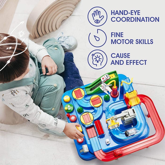 RescueTrack Adventure Set - Educational Toddler Learning Toy