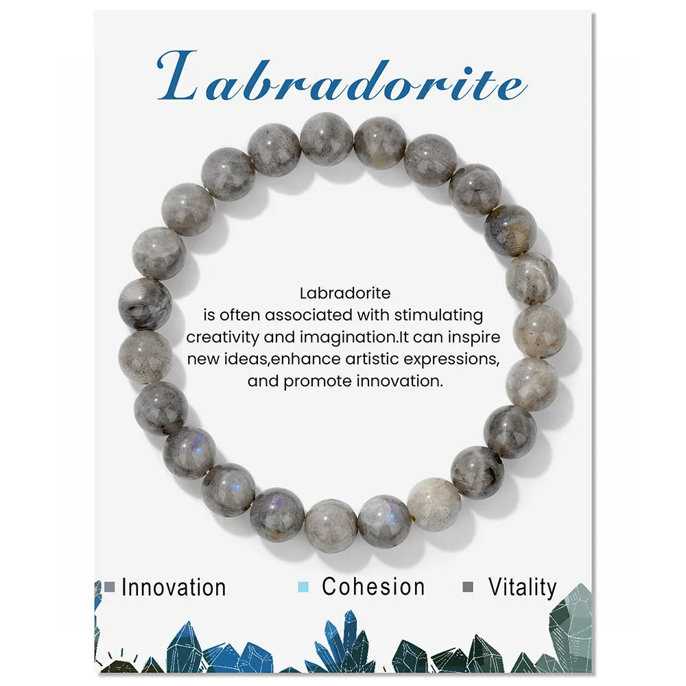 Fyneth - Natural Crystal Bracelet for Healing Energy