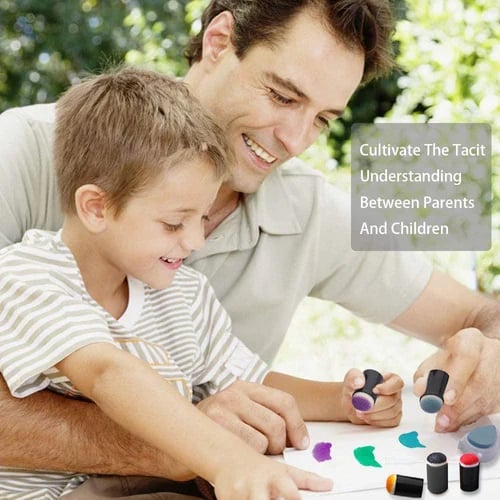 ColorPlay - Creative Finger Paint Set for Colors and Fun