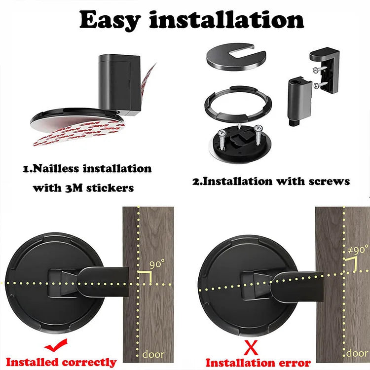 Rilkova - Adjustable Child-Safe Floor Stop