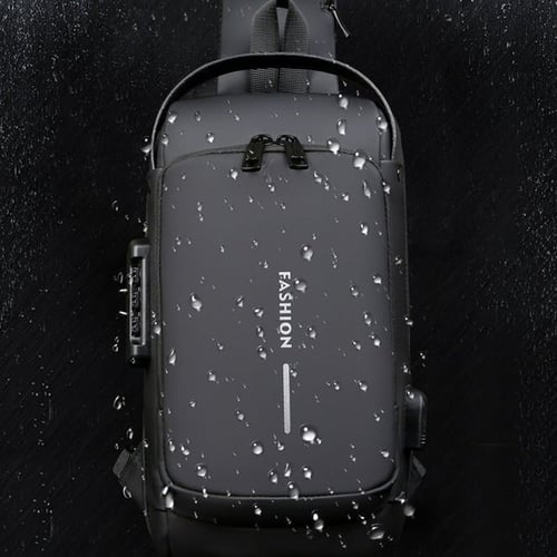 Fortalis - Anti-Theft Crossbody Bag with USB Charging Port