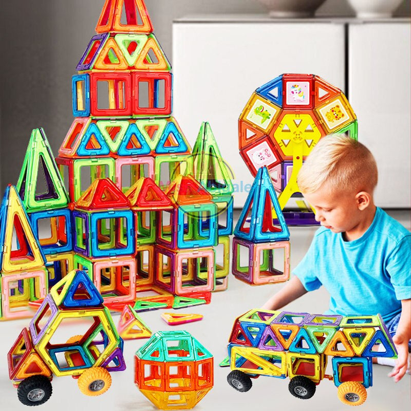 MagneticBlocks - Magnetic Building Blocks Set for Creative Kids