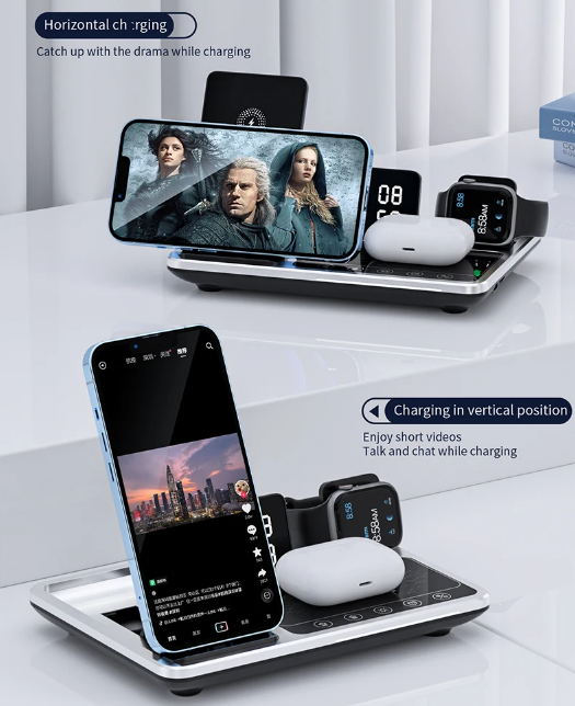 PowerPro Charger - 4-in-1 Wireless Charging Station