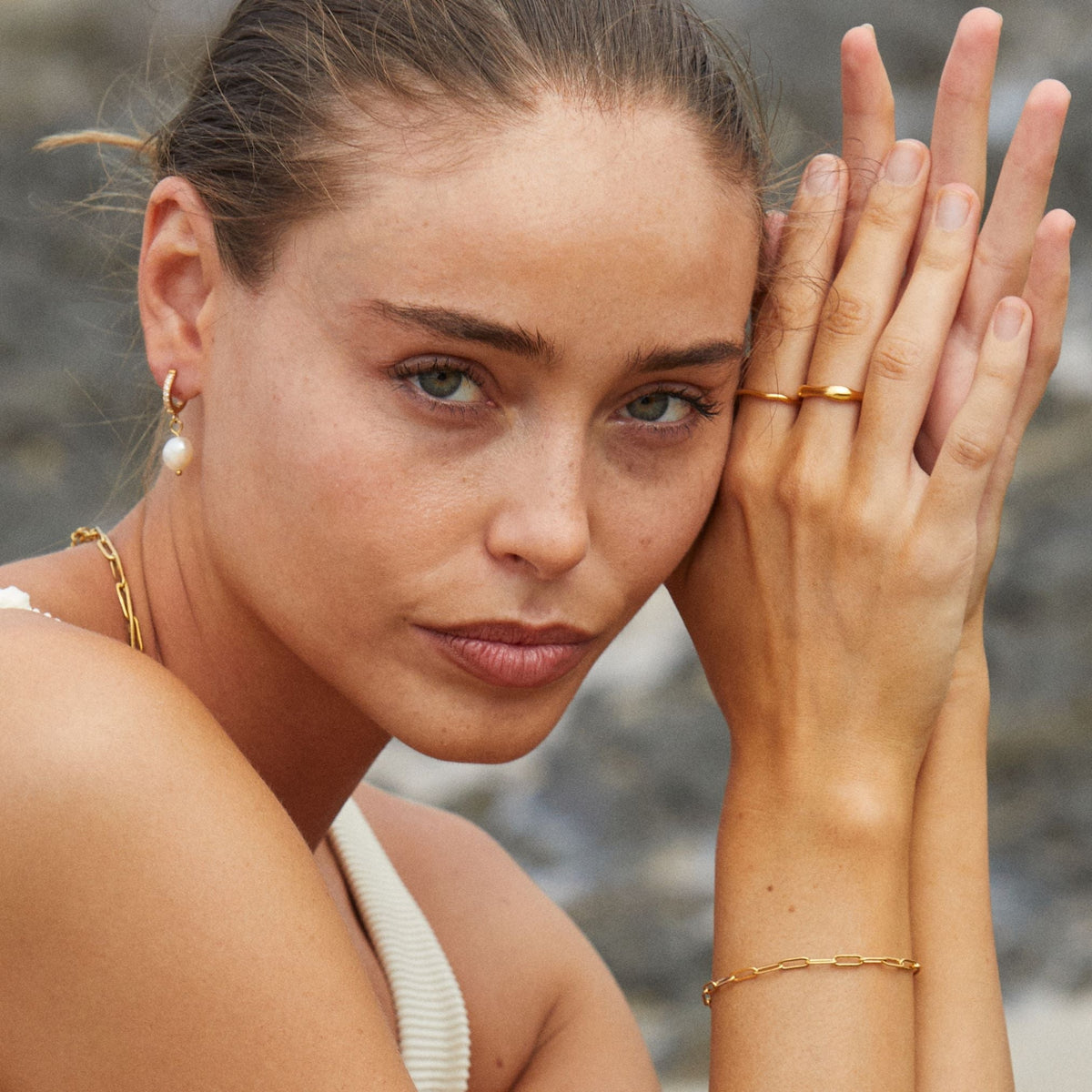 Luna - Elegant Stackable Ring Set