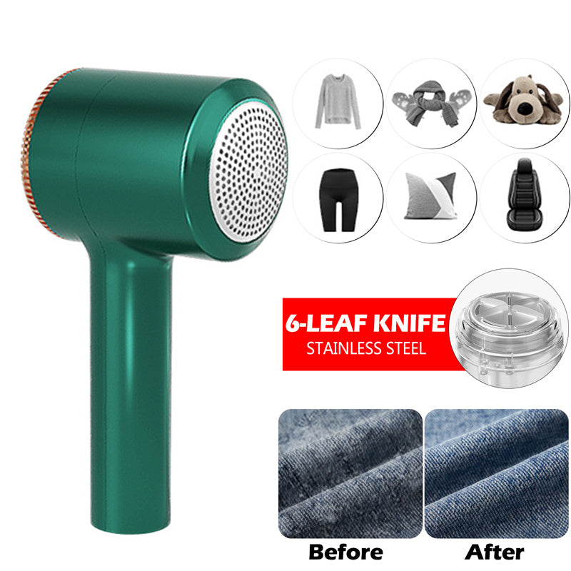 FluffMaster - Rechargeable USB Fabric Lint Remover
