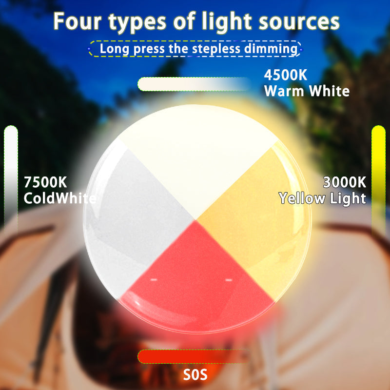 Dalbeam - Rechargeable LED Camping Lantern with Magnetic Mount