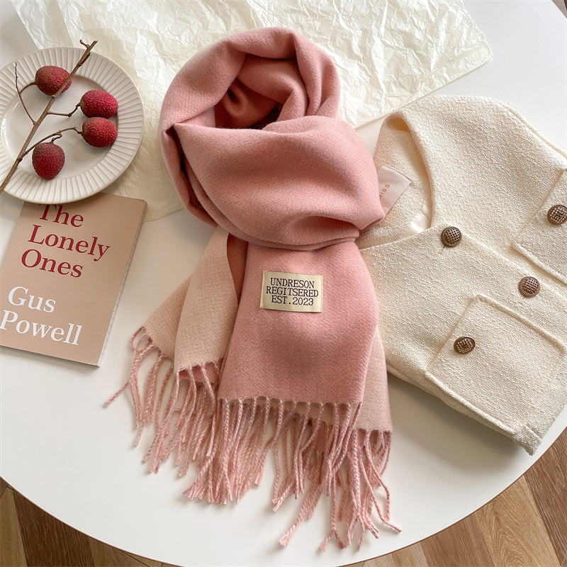 LuxeTwist Scarf - Elegant Reversible Pashmina Scarf
