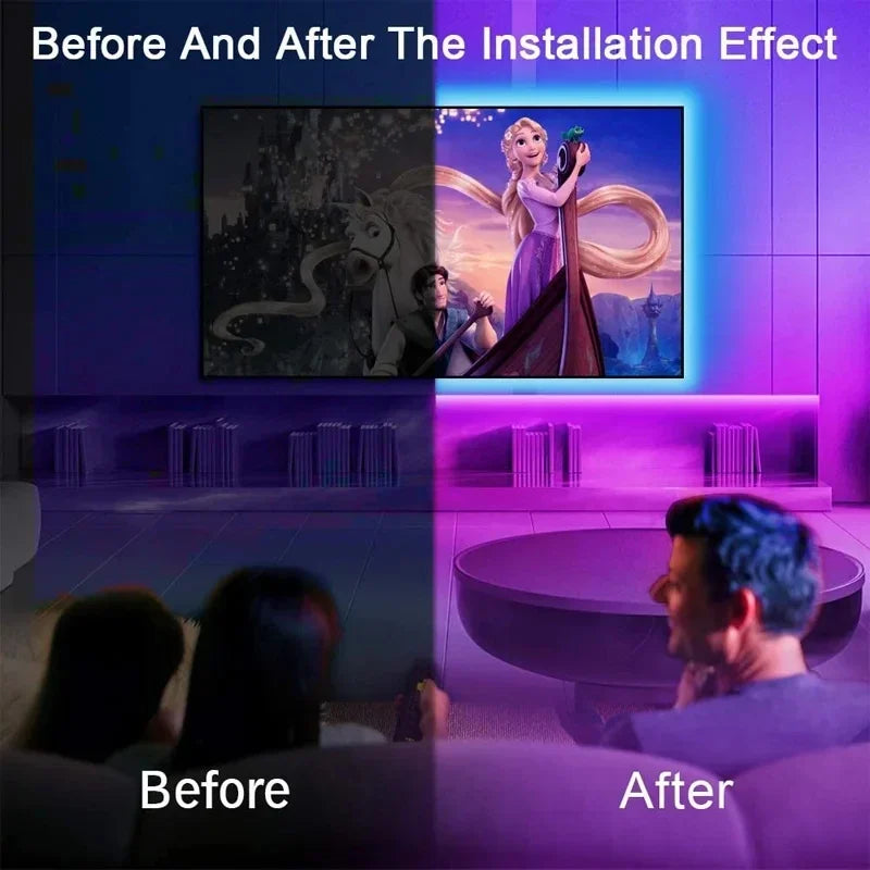 GlowShift - RGB LED Strip for Room and TV
