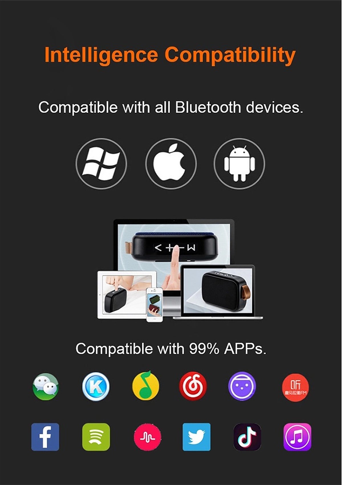 Boomwave - Portable Bluetooth Speaker with Hi-Fi Sound