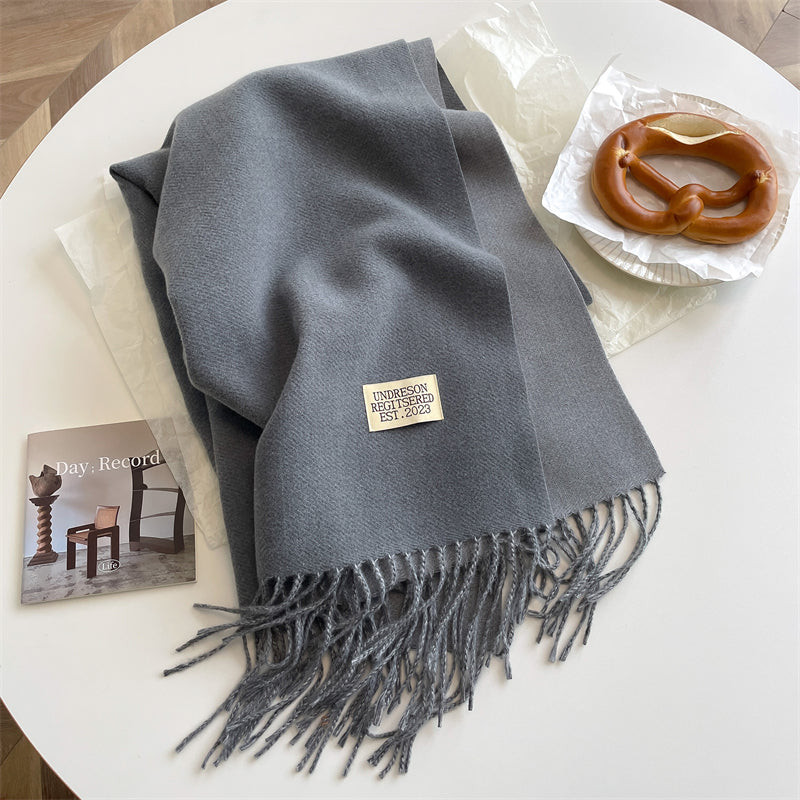 LuxeTwist Scarf - Elegant Reversible Pashmina Scarf