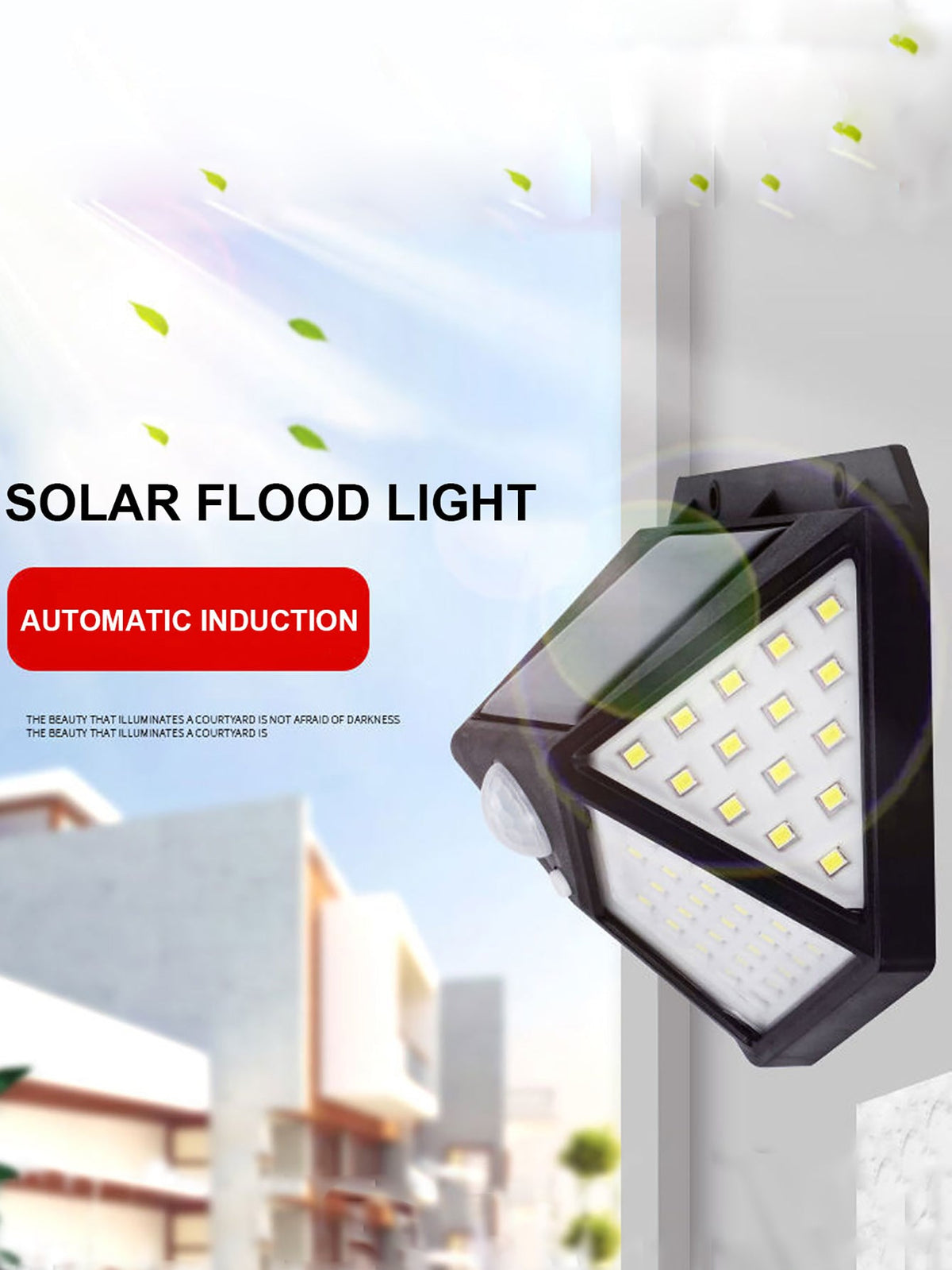 Jaxbeam - Waterproof LED Garden Lights with Motion Sensor