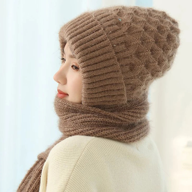 CozyWind - Beanie & Scarf Set for Cozy Winter Style