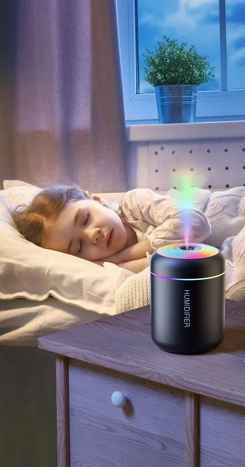 MiniMist - Compact USB Humidifier for Car & Bedroom