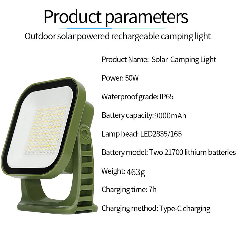 Dalbeam - Rechargeable LED Camping Lantern with Magnetic Mount
