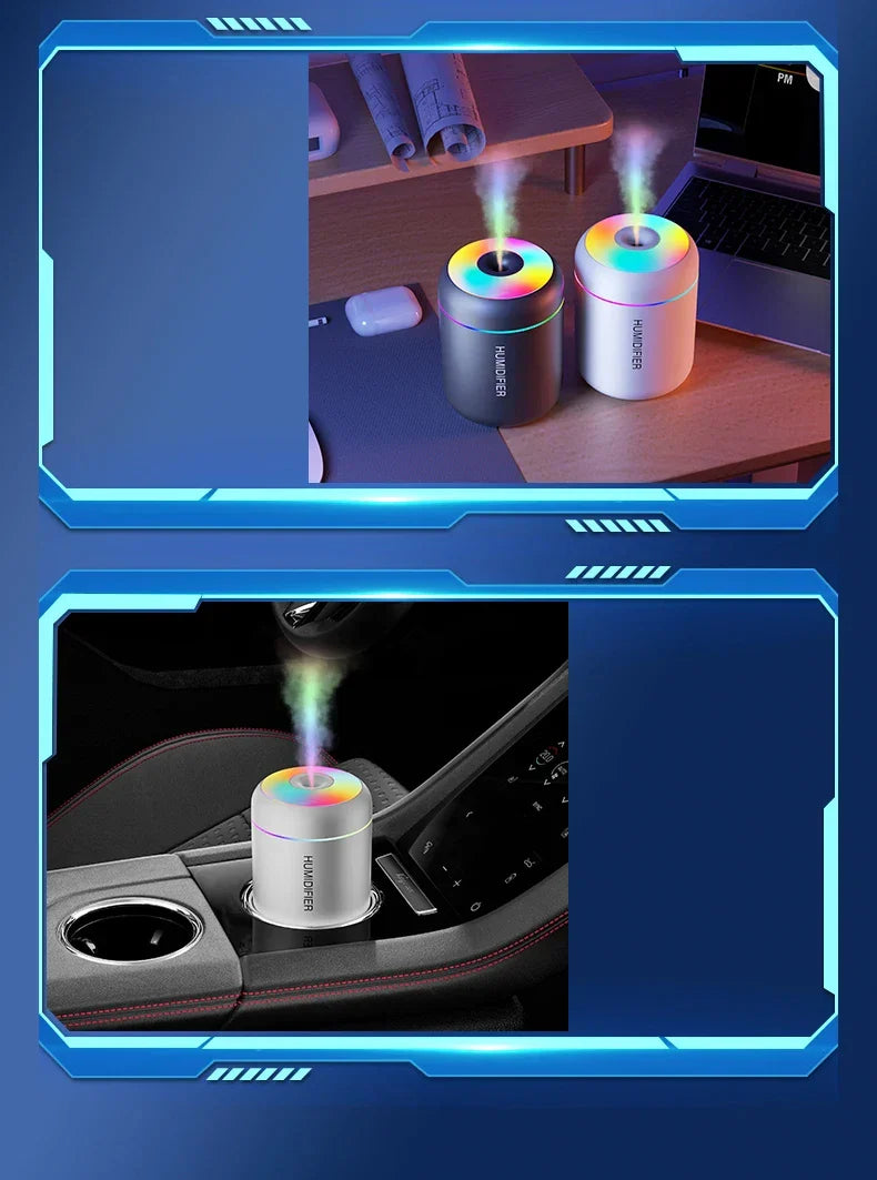 MiniMist - Compact USB Humidifier for Car & Bedroom