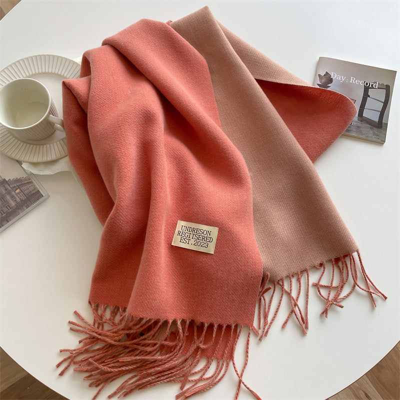 LuxeTwist Scarf - Elegant Reversible Pashmina Scarf