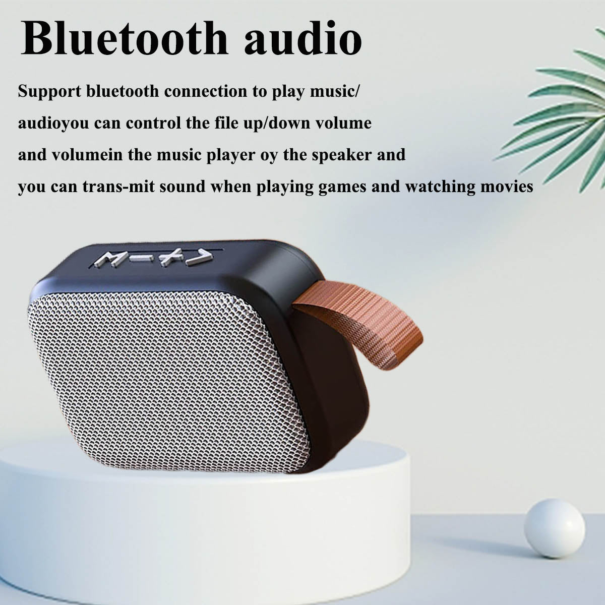 SoundWave - Portable 3D Bluetooth Speaker