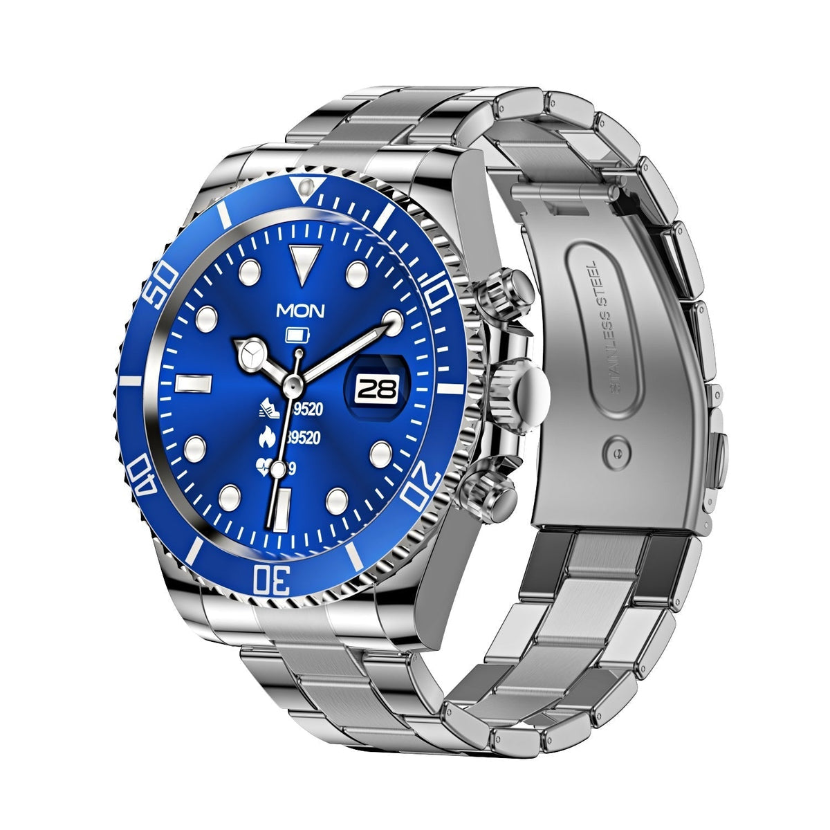 PowerTech Smartwatch - Stylish Health Monitor for an Active Lifestyle