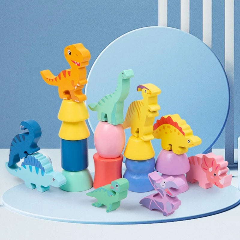 DinoStack Game - Creative Stacking Game for Kids