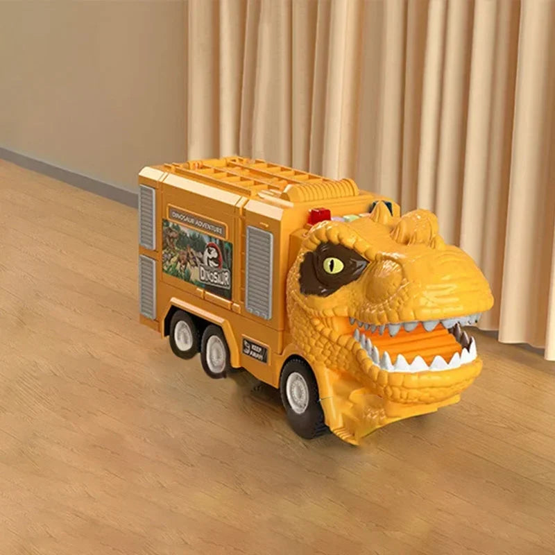 DinoRoar Truck - Foldable Dinosaur Adventure Vehicle