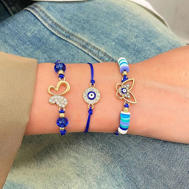 Elif - Evil Eye Protective Partner Bracelets