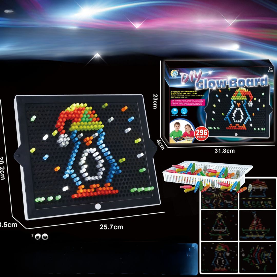 PixelArt Kids Set - Colorful 3D Art Kit for Kids