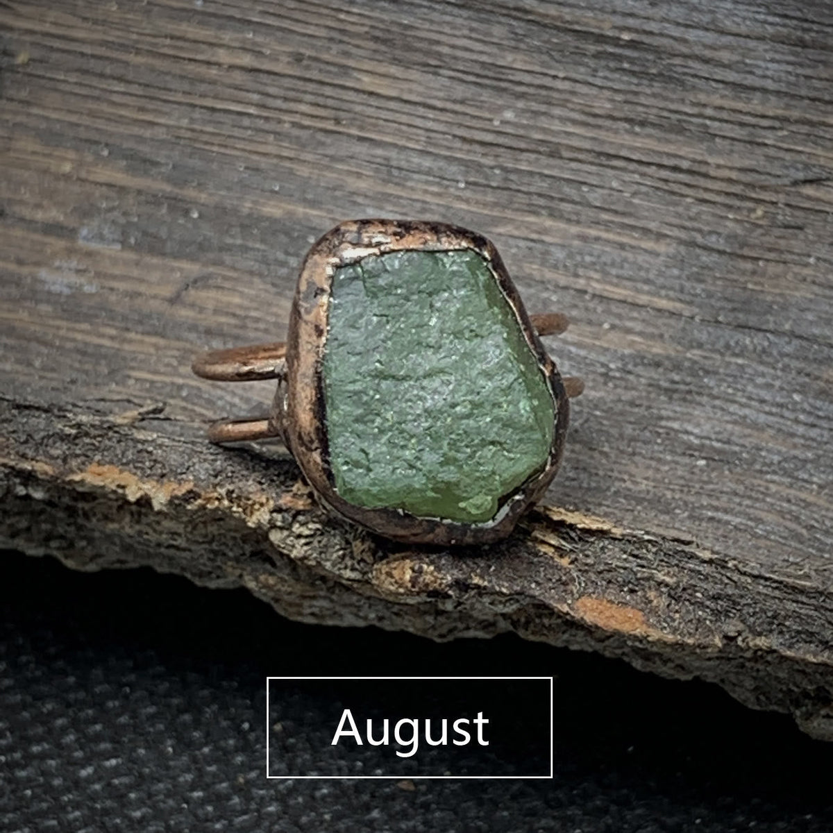 Cadria - Natural Raw Birthstone Ring