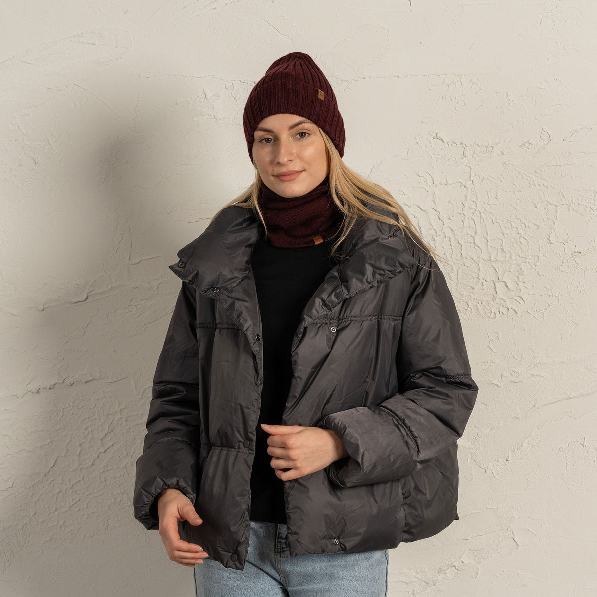 CozyMerino Beanie - Soft Merino Wool Beanie for Women