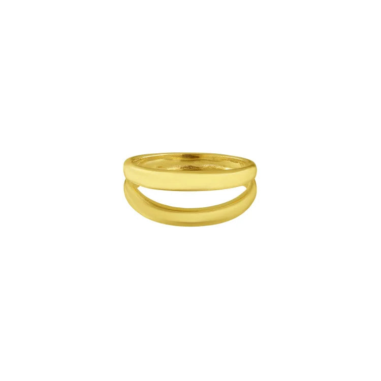 Aluna - Elegant Double Band Ring