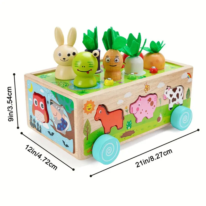 Pompalot - Montessori Learning Activity Toy Cube