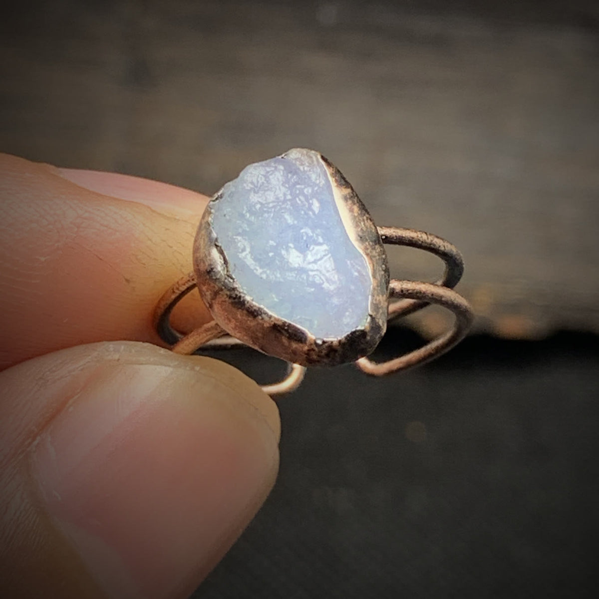 Cadria - Natural Raw Birthstone Ring