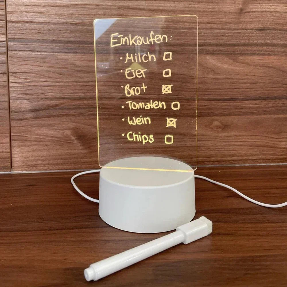 GlowPad - Magic Light-Up Notepad for Creatives