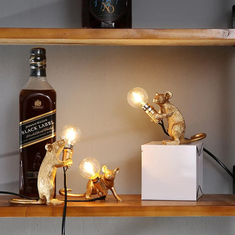 SqueakLight - Playful Mouse-Shaped LED Night Light