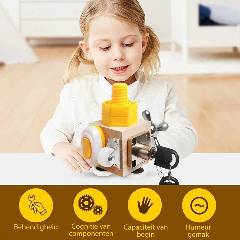 PlayCube - Portable Educational Toy for Toddlers