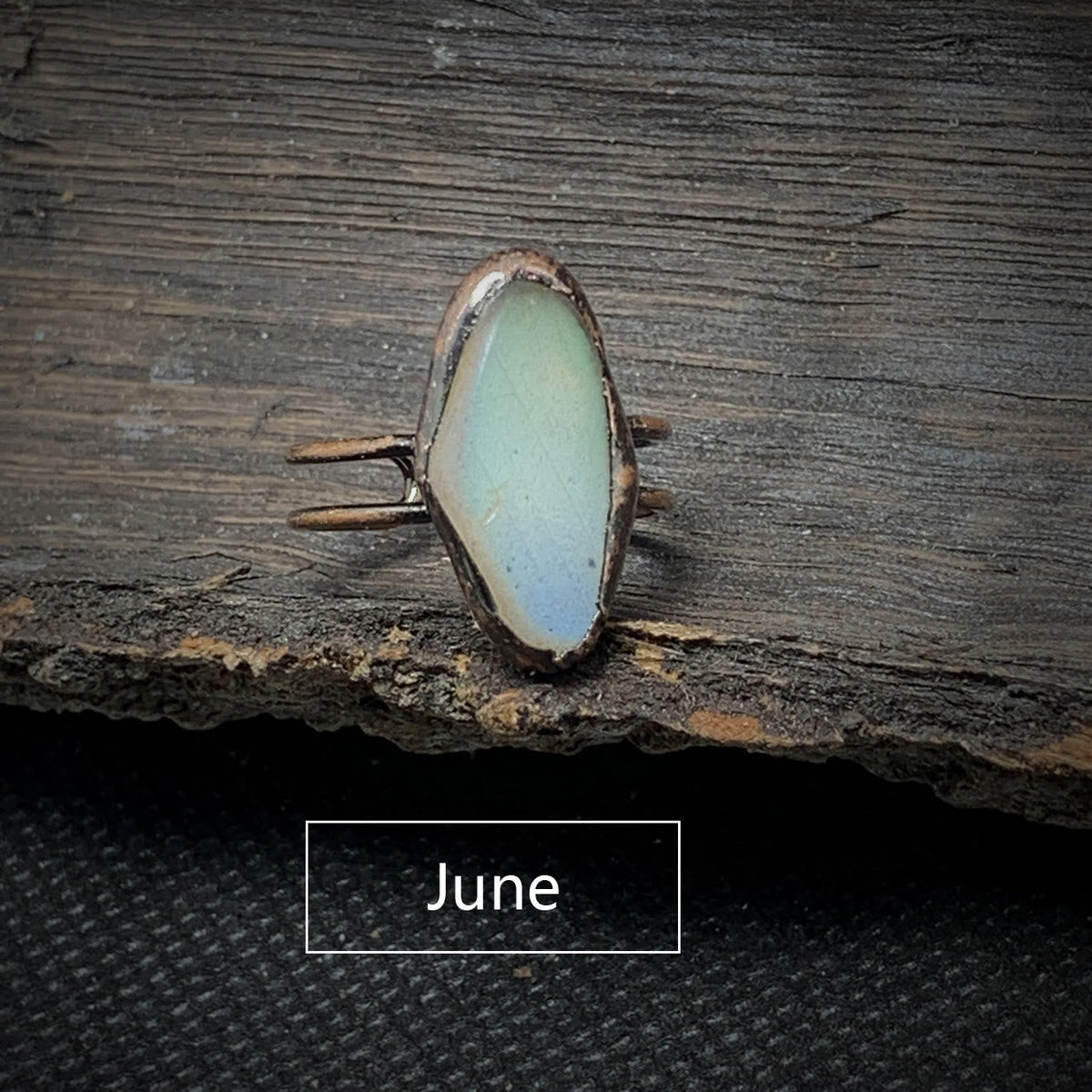 Cadria - Natural Raw Birthstone Ring