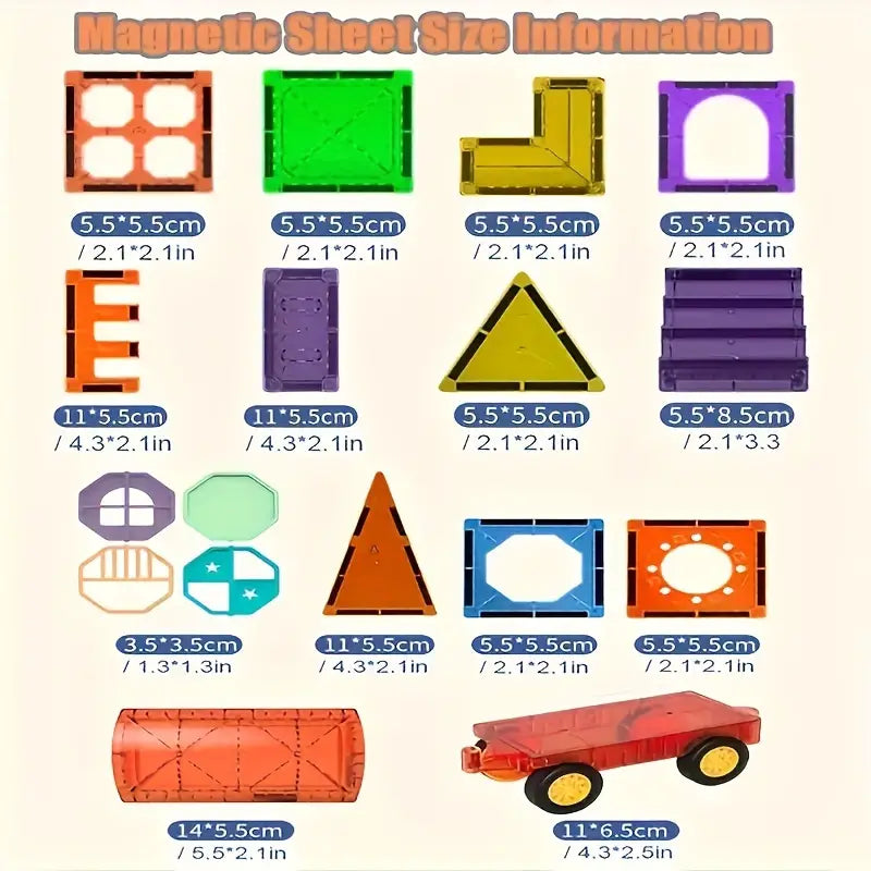 Weftlin - 69-Piece Creative Construction Toy