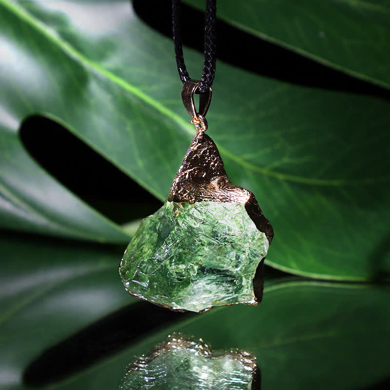 Eozora - Natural Moldavite Necklace