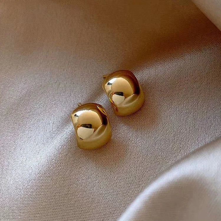 Clara Earrings - Refined & Bold Sterling Silver Design