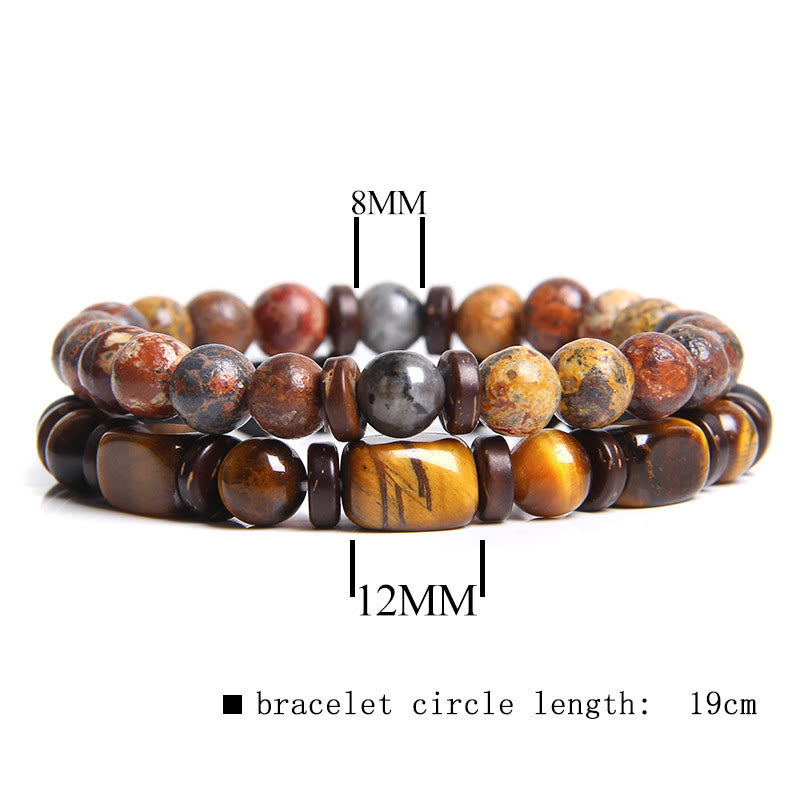 Naya Collection - African Turquoise & Tiger Eye Bracelet