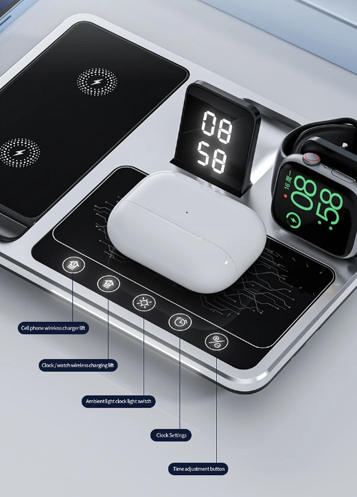 PowerPro Charger - 4-in-1 Wireless Charging Station