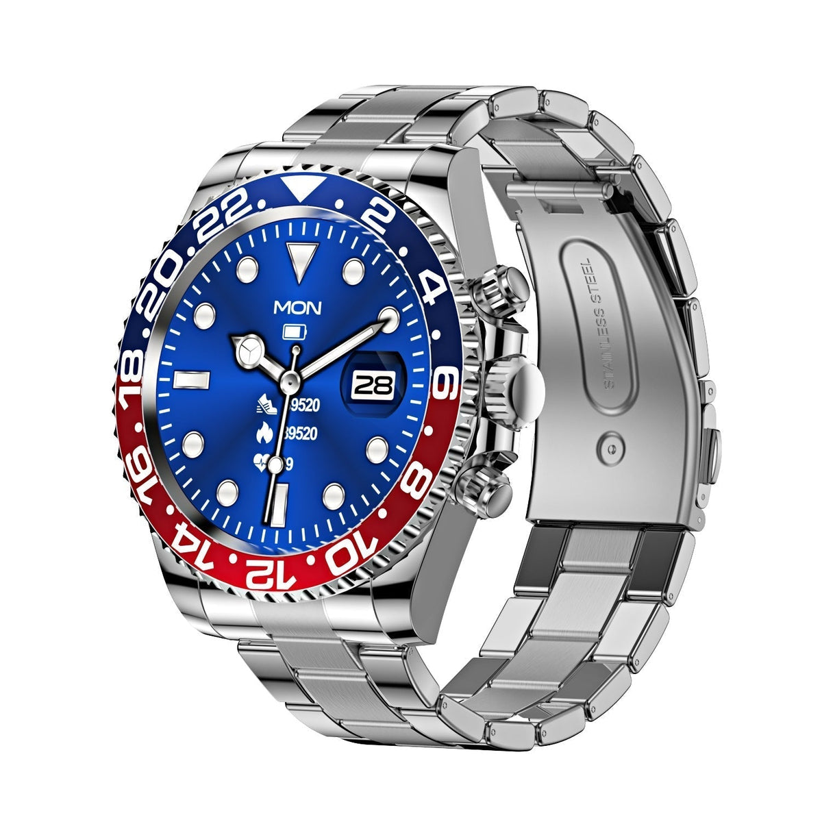 PowerTech Smartwatch - Stylish Health Monitor for an Active Lifestyle