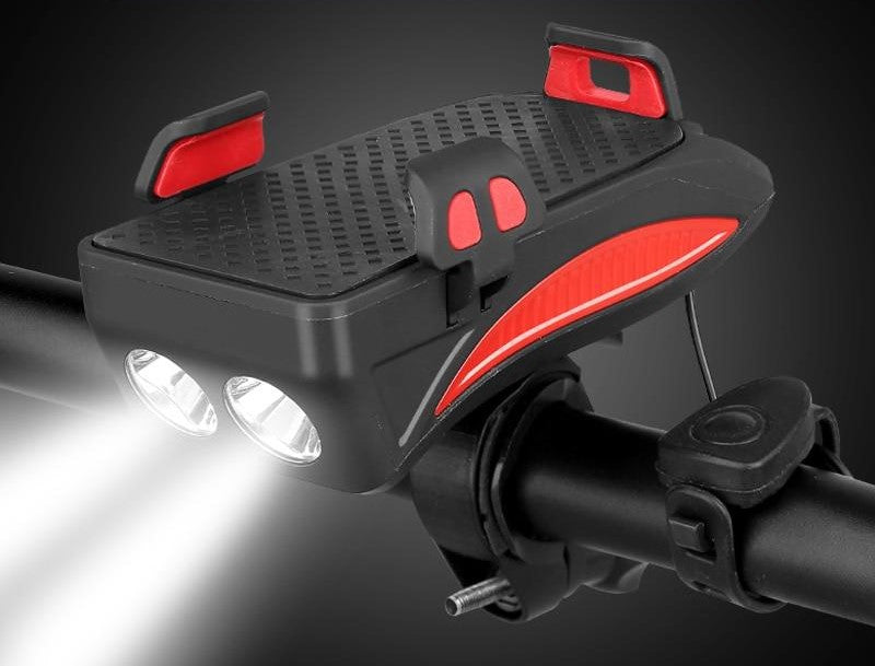 RideGuard - 4-in-1 Bike Phone Mount with Power Bank