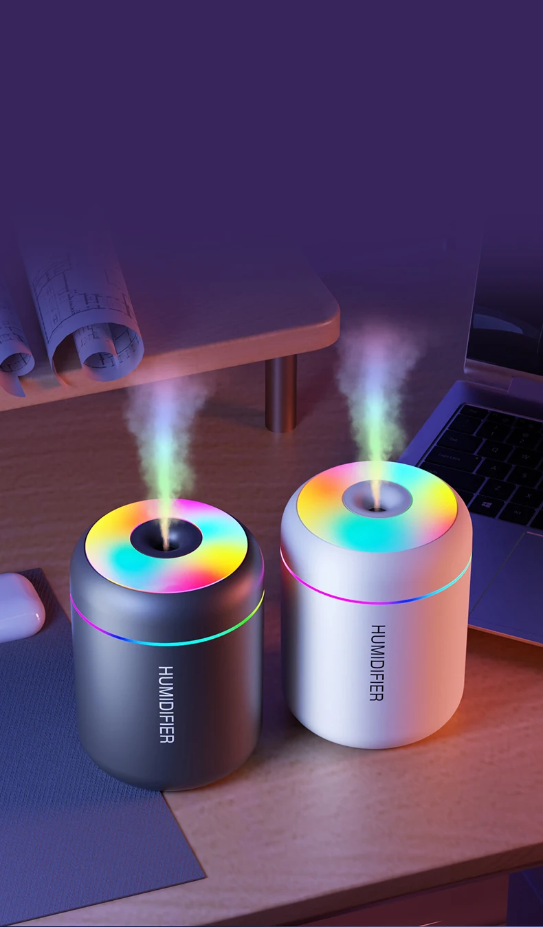 MiniMist - Compact USB Humidifier for Car & Bedroom