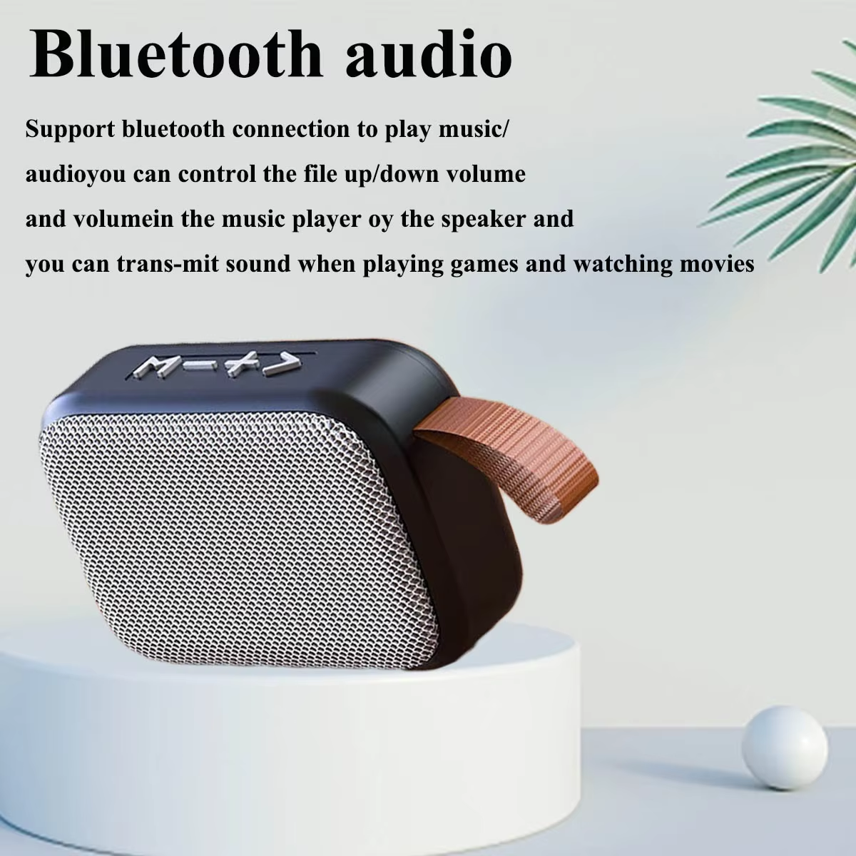 SoundWave - Portable 3D Bluetooth Speaker