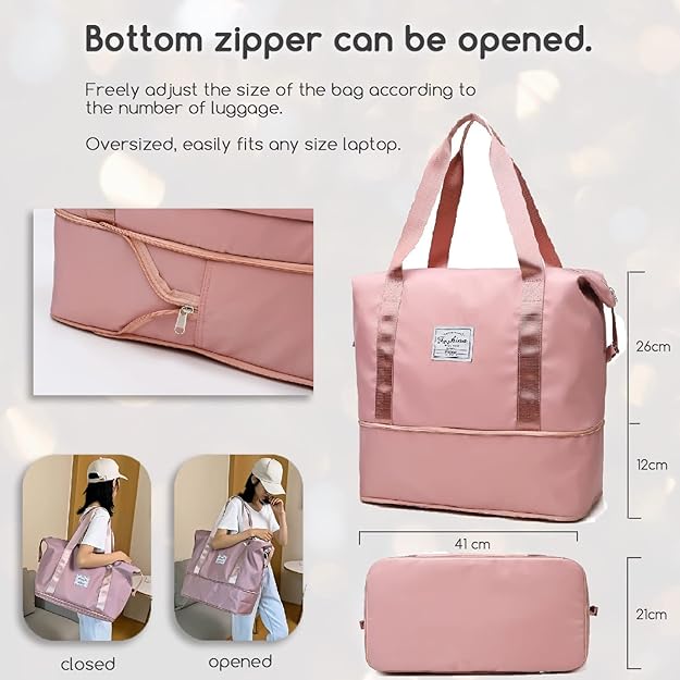 Gabbie Travel Bag - Durable and Expandable