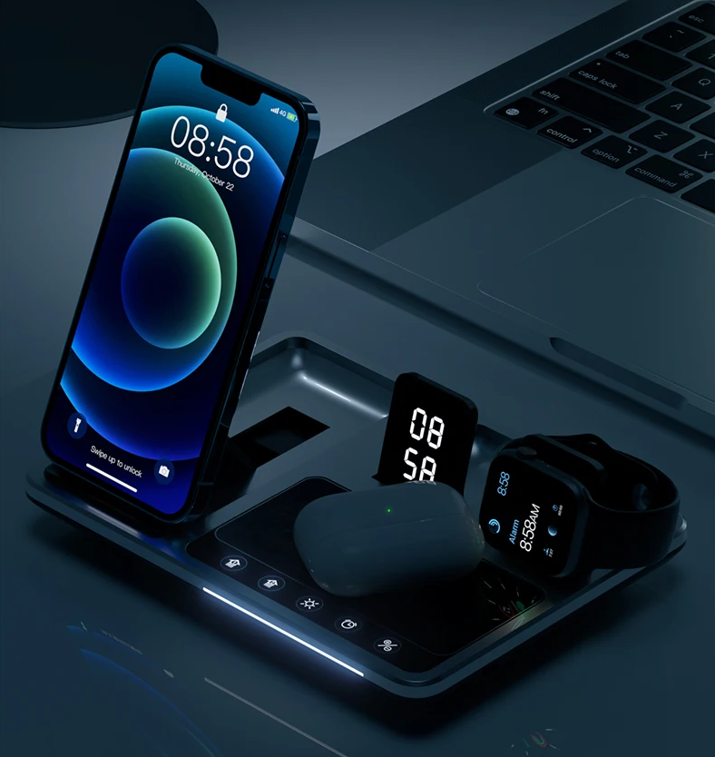 PowerPro Charger - 4-in-1 Wireless Charging Station