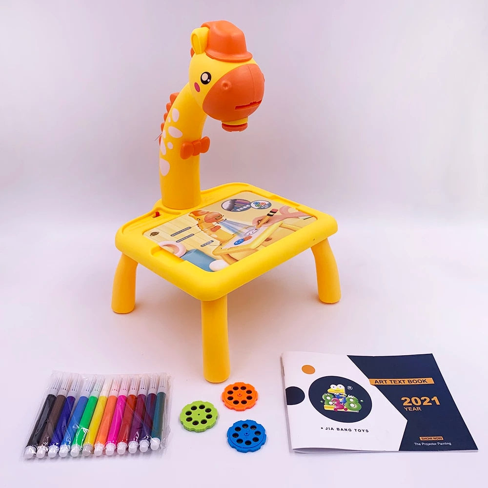DinoSketch Board - Creative Drawing Board with 12-Piece Set